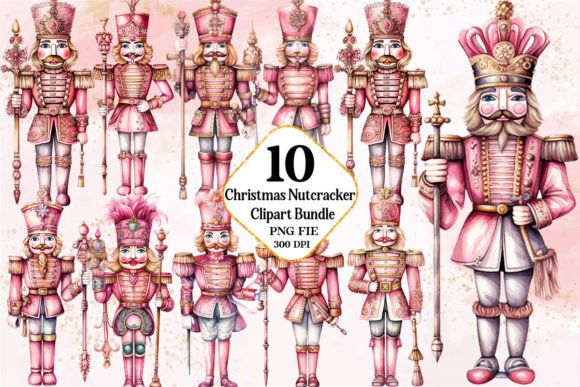 Download Christmas Nutcracker Clipart Bundle - Clipart Collection
