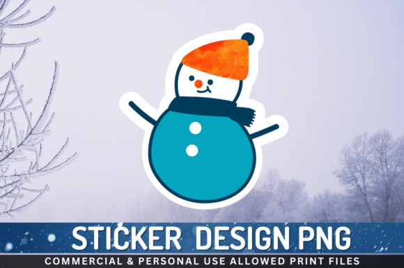 Download Winter Snowman  Clipart Sticker Png - Clipart Collection
