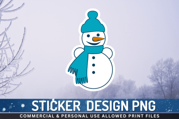 Download Winter Snowman  Clipart Sticker Png Desi - Clipart Collection