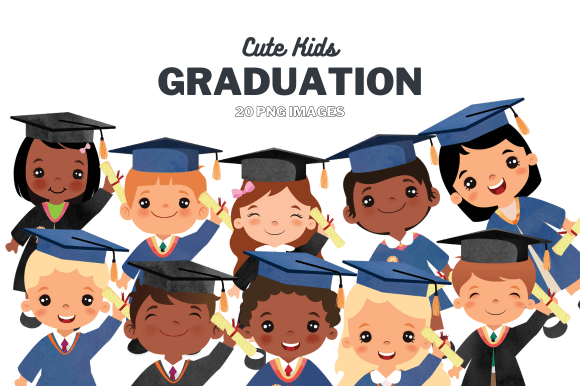 Download Graduation Kid Clipart - Clipart Collection