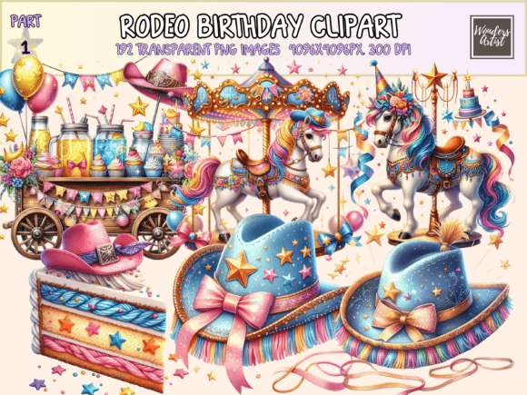 Download Rodeo Birthday Clipart - Clipart Collection