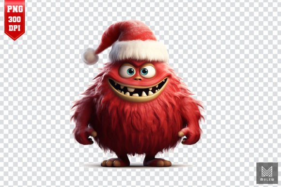 Download Joyful Christmas Monster Clipart - Clipart Collection