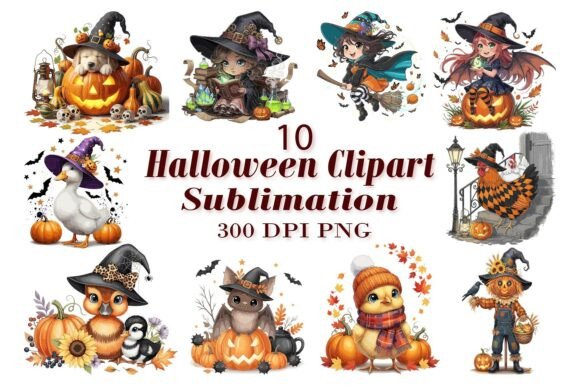 Download Halloween Sublimation Clipart - Clipart Collection