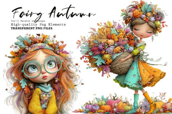 Download Fairy Autumn Clipart - Clipart Collection