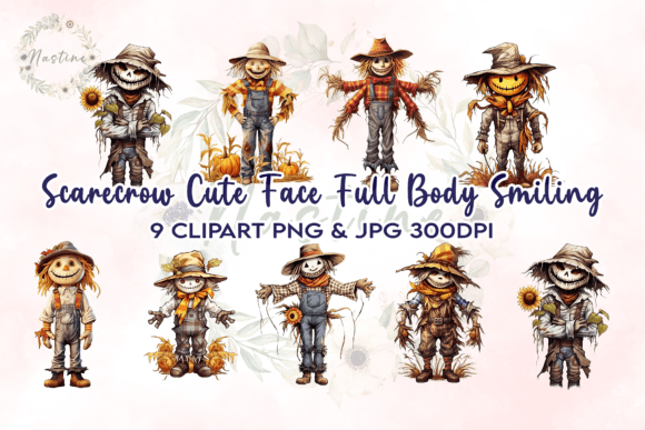 Download Scarecrow Watercolor Clipart - Clipart Collection