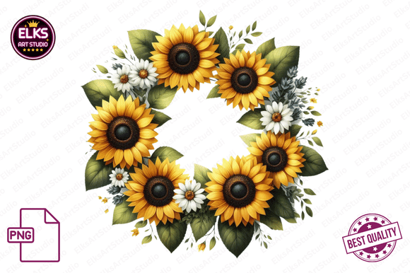 Download Watercolor Sunflower Summer Clipart - Clipart Collection