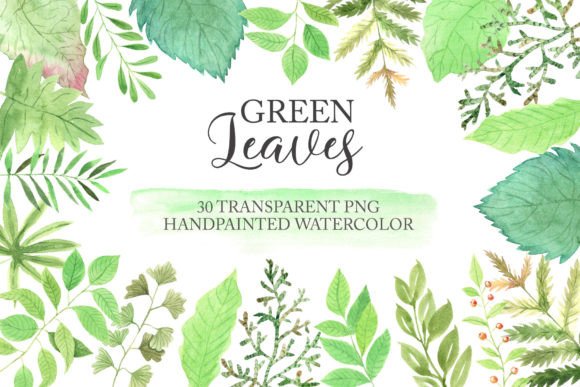 Download Watercolor Greenery Floral Clipart PNG - Clipart Collection