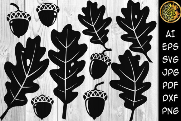 Download Christmas Acorn and Leaves Clipart - Clipart Collection