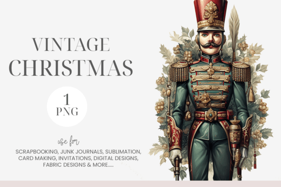 Download Vintage Christmas Nutcracker Clipart - Clipart Collection