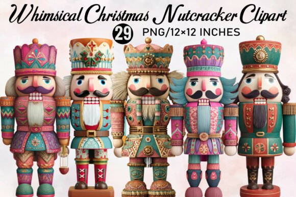 Download Whimsical Christmas Nutcracker Clipart - Clipart Collection
