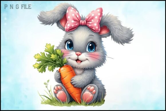 Download Watercolor Bunny Clipart PNG - Clipart Collection