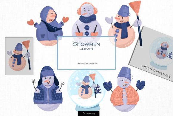 Download Winter Snowman Clipart - Clipart Collection