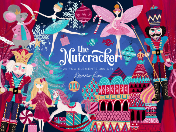 Download Nutcracker Clipart, Christmas Ballet PNG - Clipart Collection