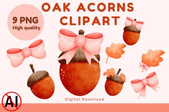 Download Acorn Clipart, Autumn Oak Clipart - Clipart Collection