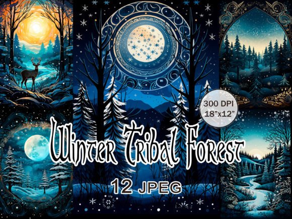 Download Tribal Woods Mystical JPEG Clipart - Clipart Collection