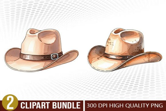 Download Vintage Cowboy Hat PNG Clipart Bundle - Clipart Collection