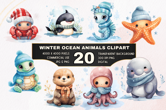 Download 20 Ocean Holiday Clipart Bundle - Clipart Collection