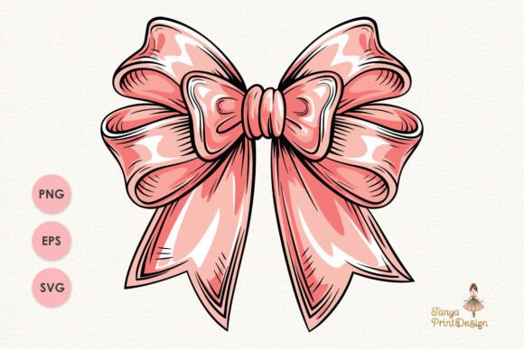 Download Pink Decorative Ribbon Bow Clipart PNG - Clipart Collection