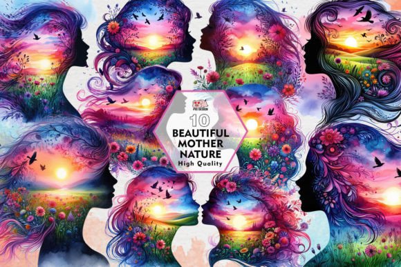 Download Beautiful Mother Nature Clipart PNG - Clipart Collection