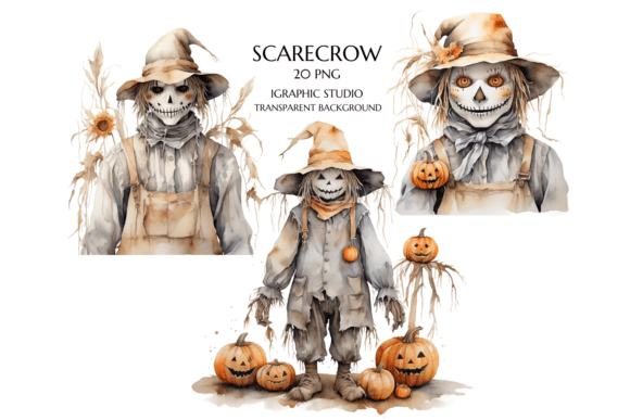 Download Halloween Clipart, Scarecrow Png - Clipart Collection