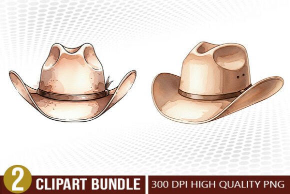 Download Vintage Cowboy Hat PNG Clipart Bundle - Clipart Collection