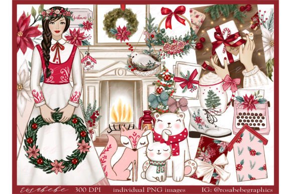 Download Cozy Christmas Clipart - Clipart Collection