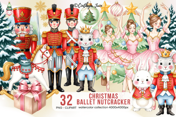 Download Christmas Ballet Nutcracker Clipart - Clipart Collection
