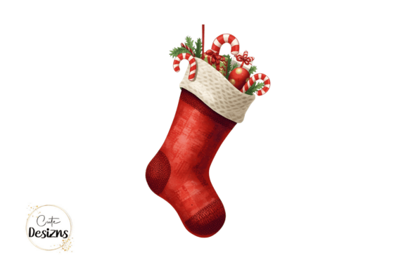 Download Christmas Sock PNG Holiday Clipart - Clipart Collection